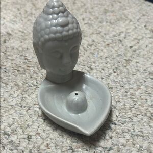 New! Beautiful Gray Buddha Incense holder ✨